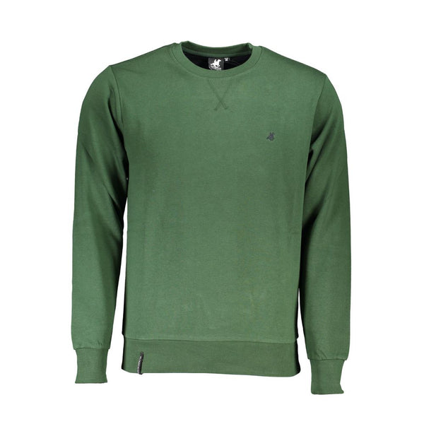 Pull en coton vert