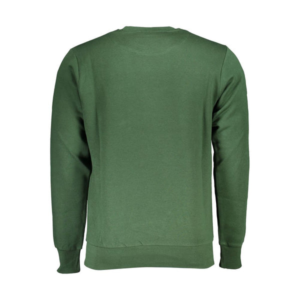 Pull en coton vert