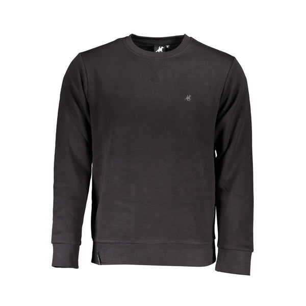 Pull en coton noir