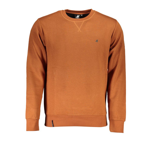 Maglione di cotone marrone