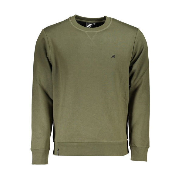 Pull en coton vert