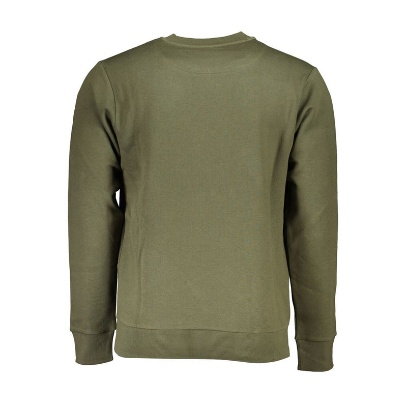 Pull en coton vert