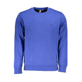 Maglione di cotone blu