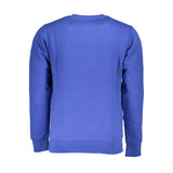 Maglione di cotone blu