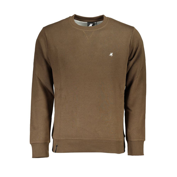 Pull en coton marron