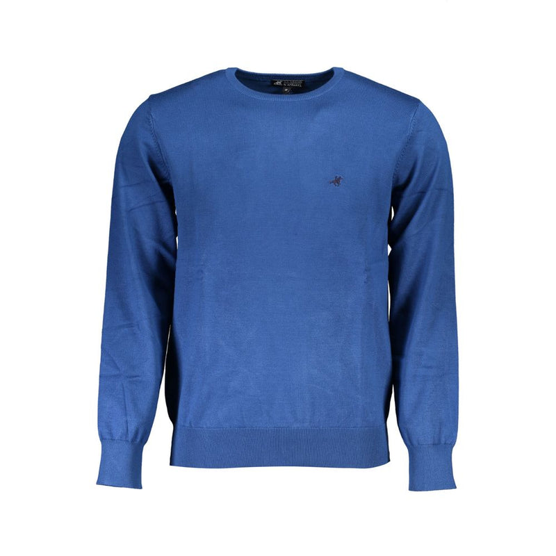 Blue Nylon Sweater