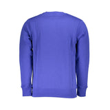 Maglione di cotone blu