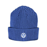 Cappelli di cotone blu e cappuccio