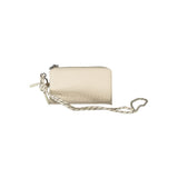 Beige Polyethylen -Brieftasche