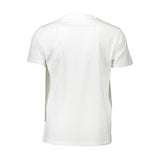 Camiseta de algodón blanco