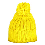 Cappelli acrilici gialli e cappuccio