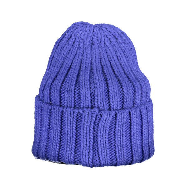 Cappelli acrilici blu e cappello