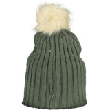 Chapeau en polyester vert