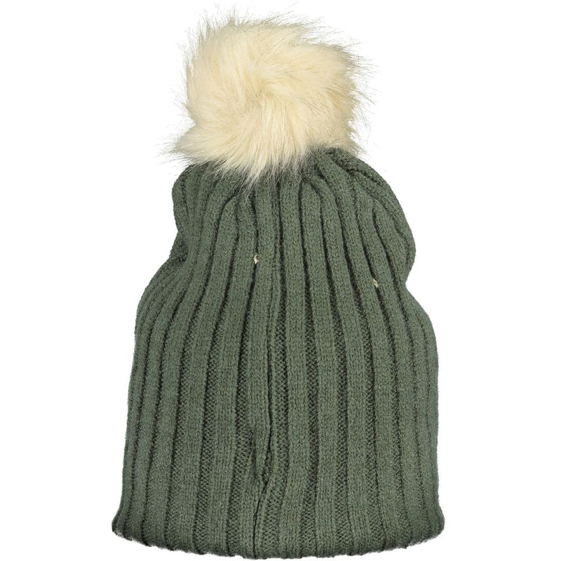 Chapeau en polyester vert