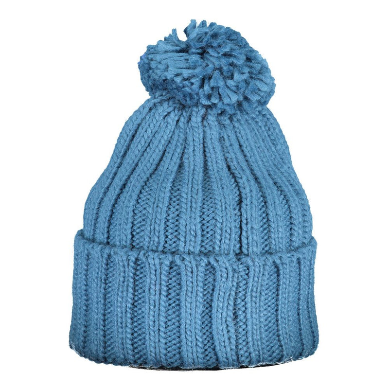 Cappelli acrilici blu e cappello