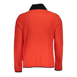 Roter Polyesterpullover