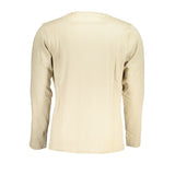 T-shirt di cotone beige