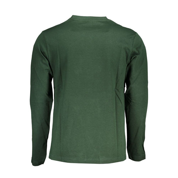 Camiseta de algodón verde