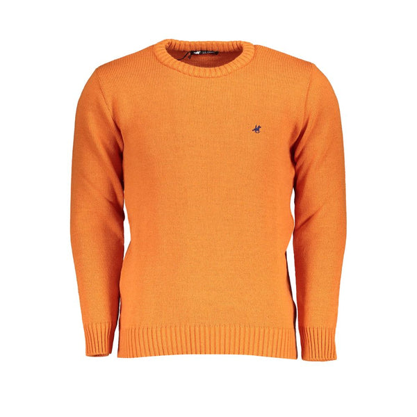 Maglione in tessuto arancione