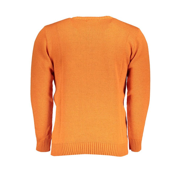 Maglione in tessuto arancione