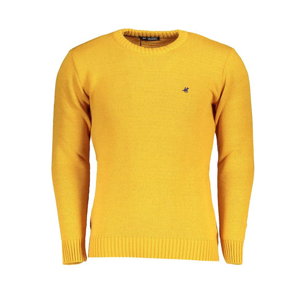 Yellow Fabric Sweater