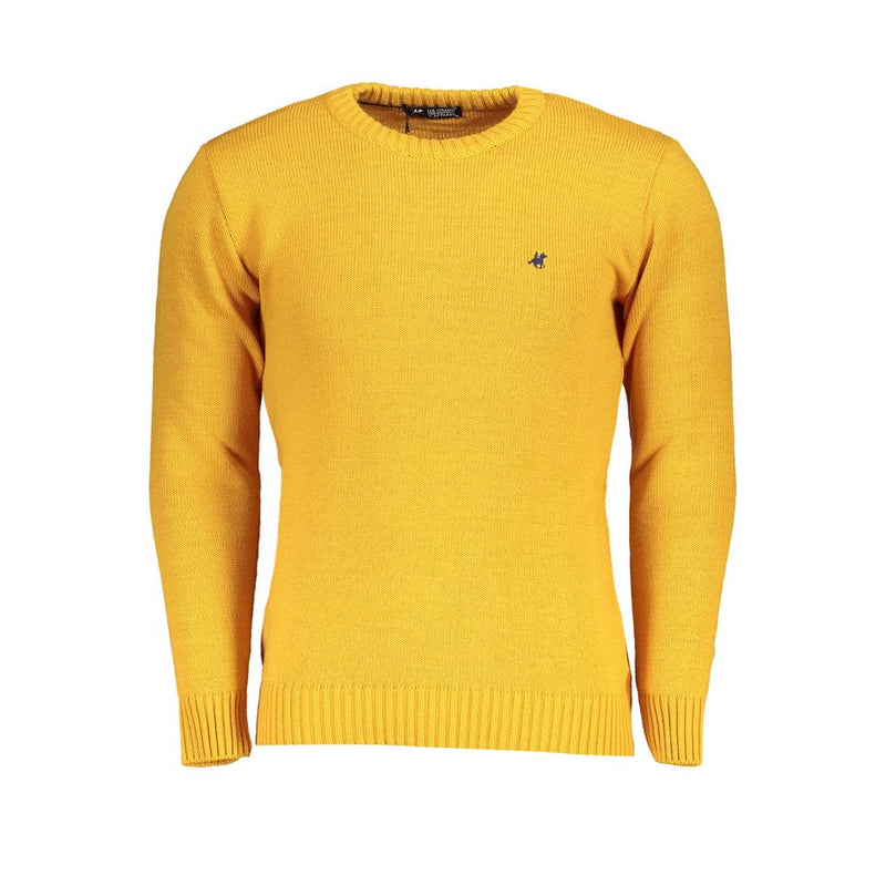 Maglione in tessuto giallo