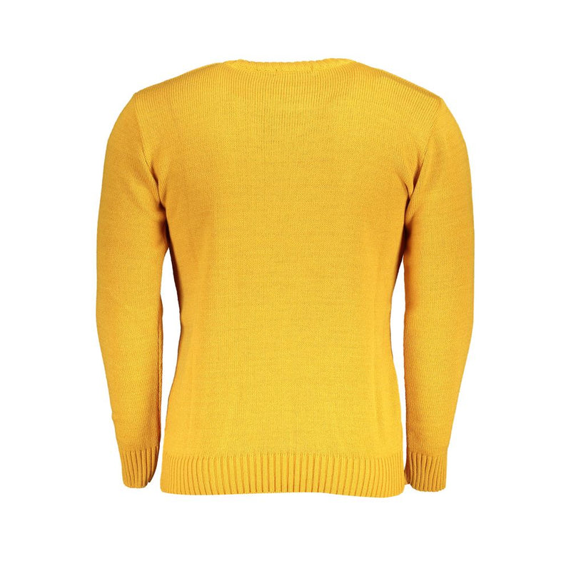 Maglione in tessuto giallo