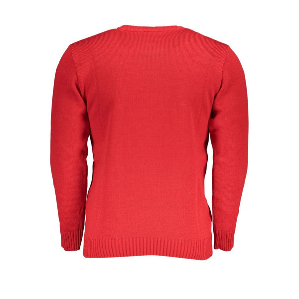 Maglione in tessuto rosso