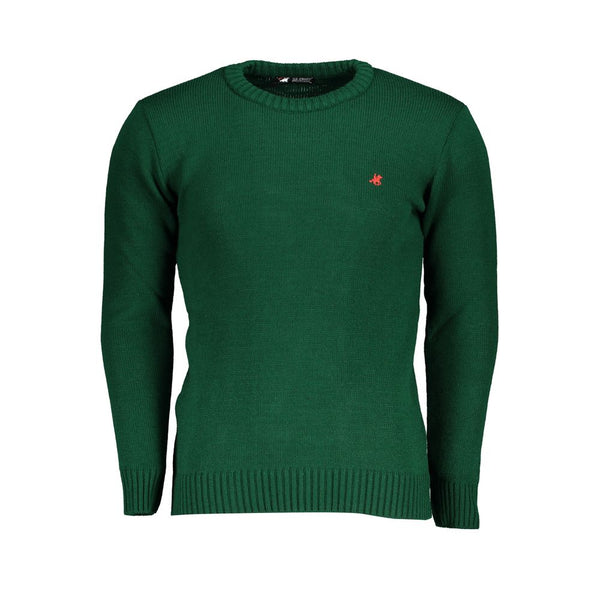 Pull en tissu vert