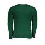 Pull en tissu vert