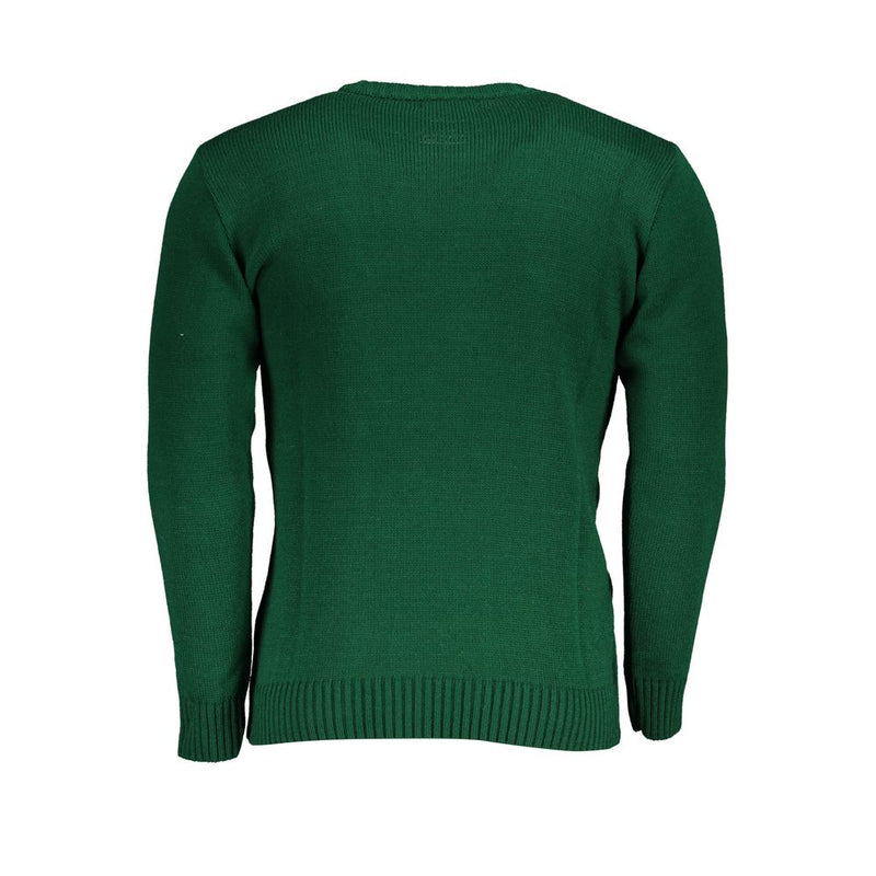 Maglione in tessuto verde