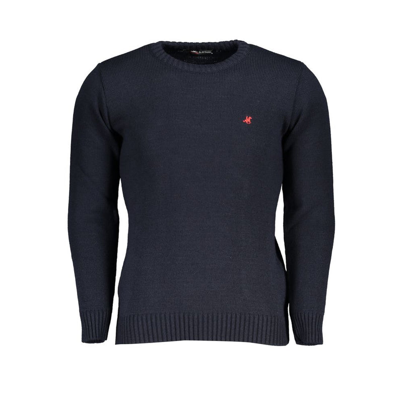 Maglione acrilico blu