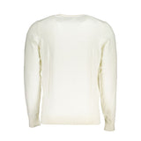 White Fabric Sweater