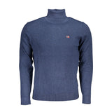 Maglione in tessuto blu