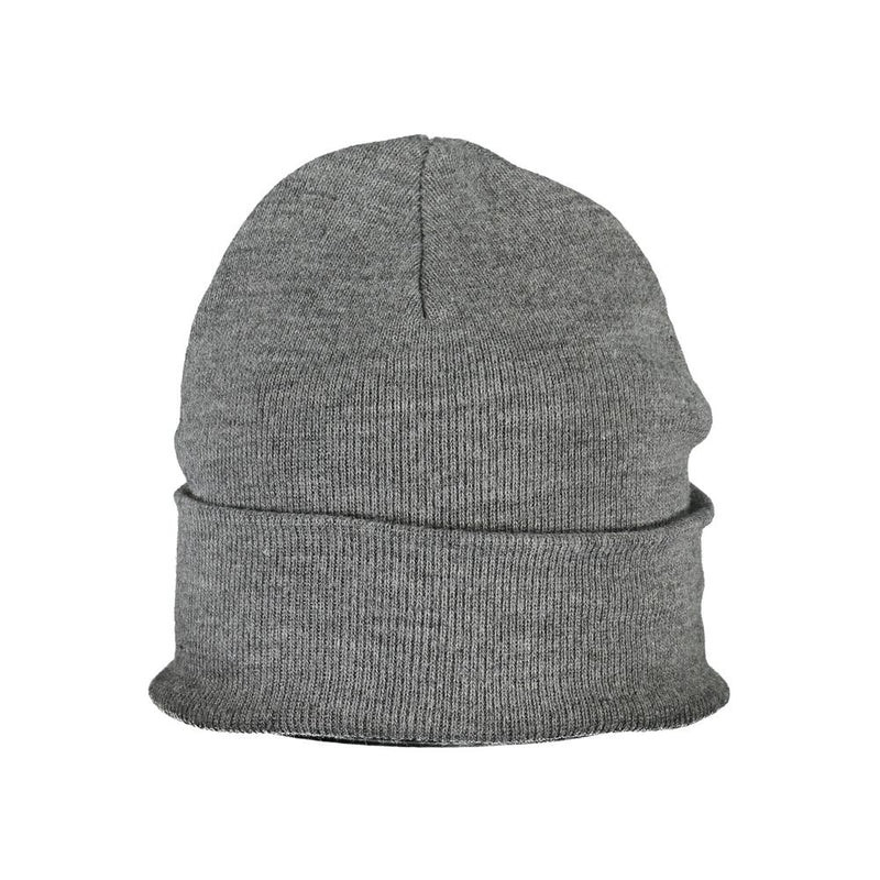 Cappelli acrilici grigi e cappuccio