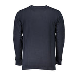 Pull en coton bleu