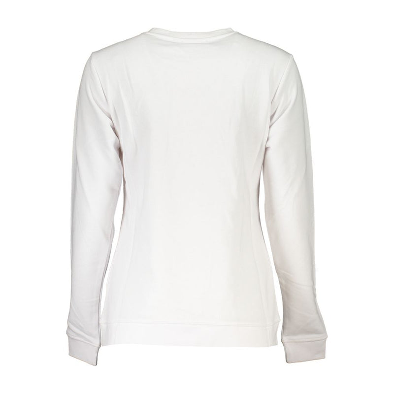 Maglione di cotone bianco