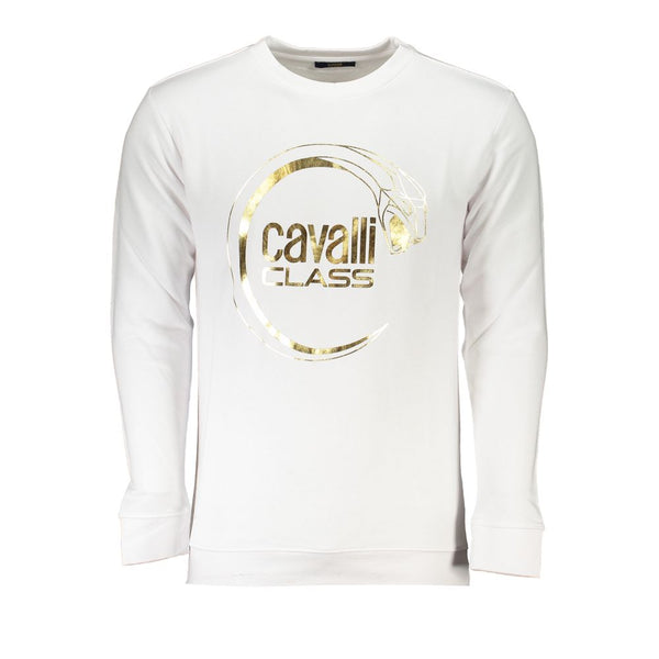 Maglione di cotone bianco