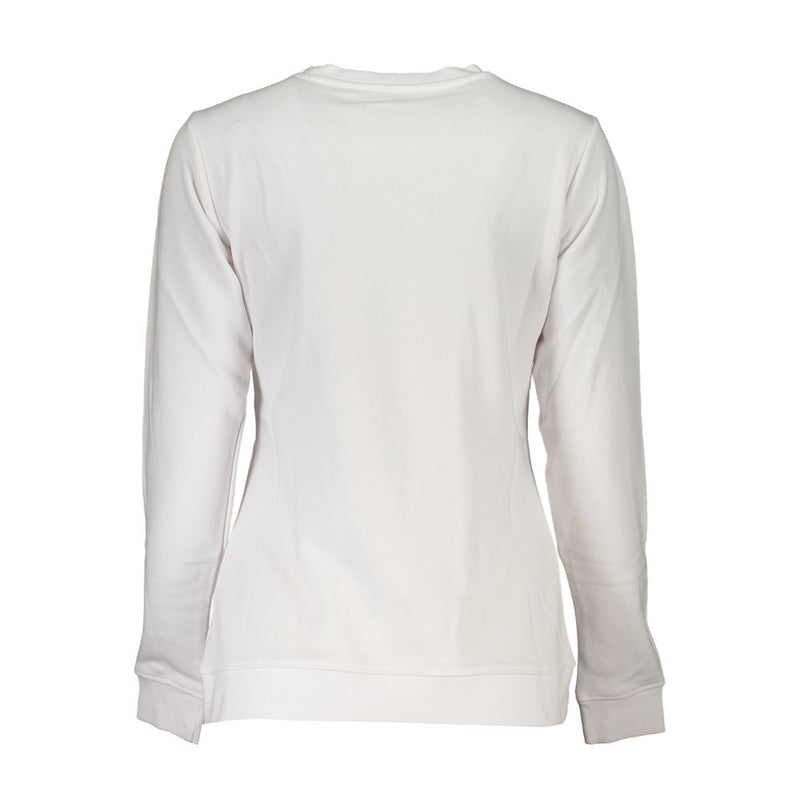 Maglione di cotone bianco