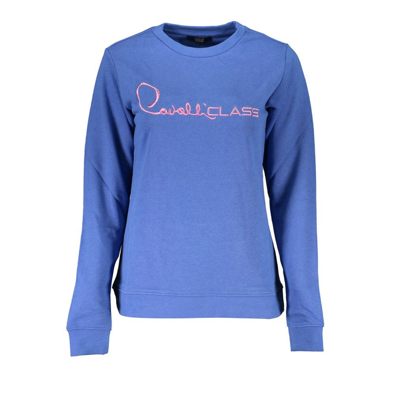 Maglione di cotone blu