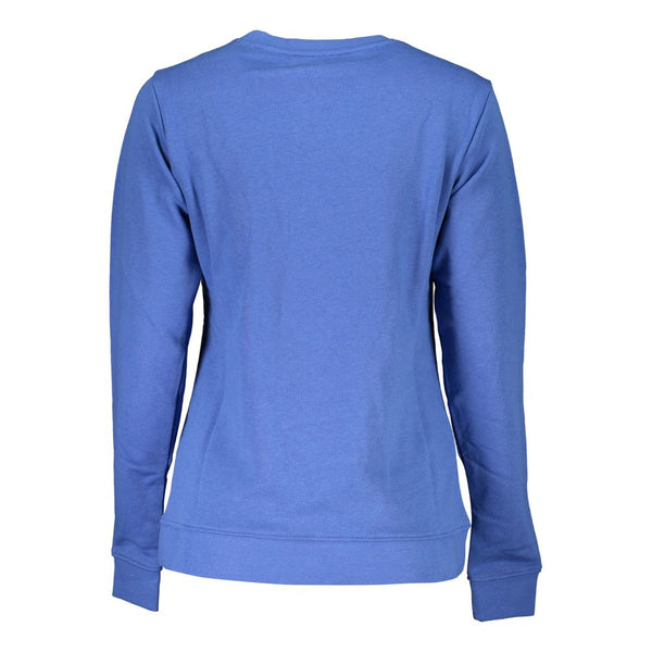 Pull en coton bleu