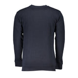 Maglione di cotone blu