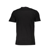 Camiseta de algodón negro