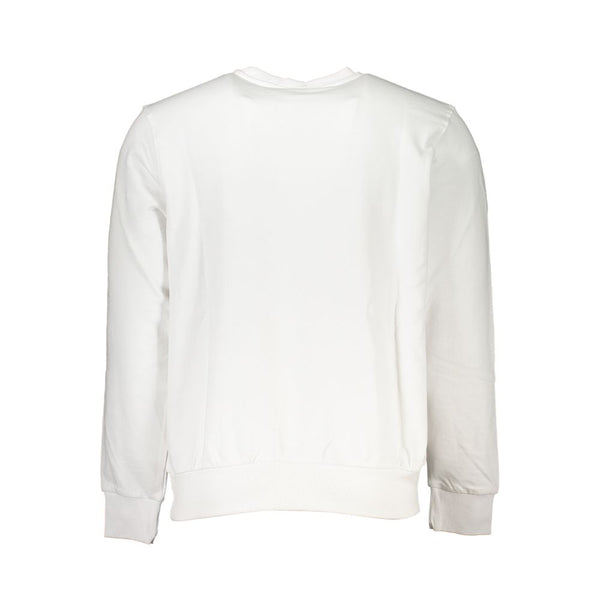 Maglione di cotone bianco