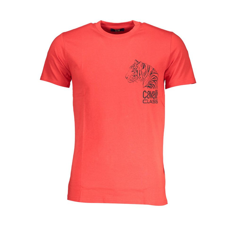 Rotes Baumwollt-Shirt