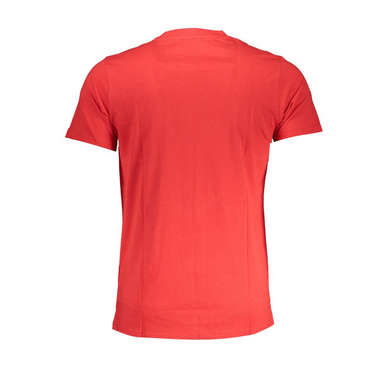 Camiseta de algodón rojo