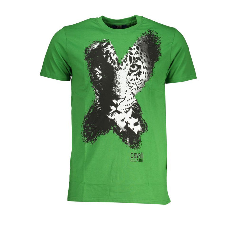 T-shirt en coton vert