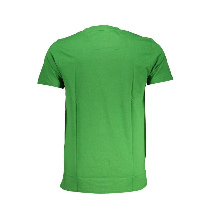 Camiseta de algodón verde