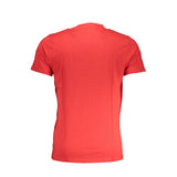 Rotes Baumwollt-Shirt