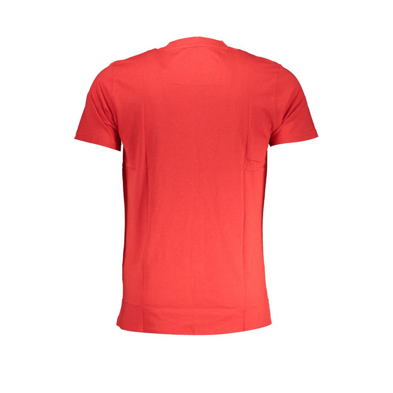 Rotes Baumwollt-Shirt